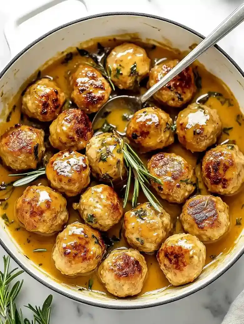 Easy Turkey Meatballs with Aromatic Herbs
