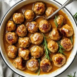 Easy Turkey Meatballs with Aromatic Herbs
