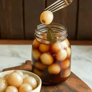 English Pickled Onions for Onion Recipes