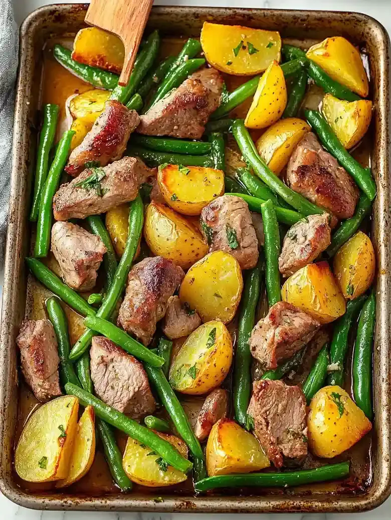 Garlic Butter Steak Bites with Vegetables