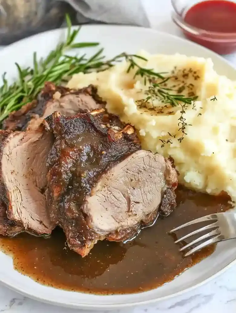 Garlic Herb Lamb Roast for Dinner