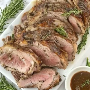 Garlic Herb Lamb Roast for Dinner