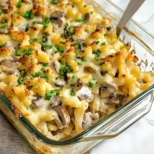 Garlic Mushroom Mac and Cheese Recipe