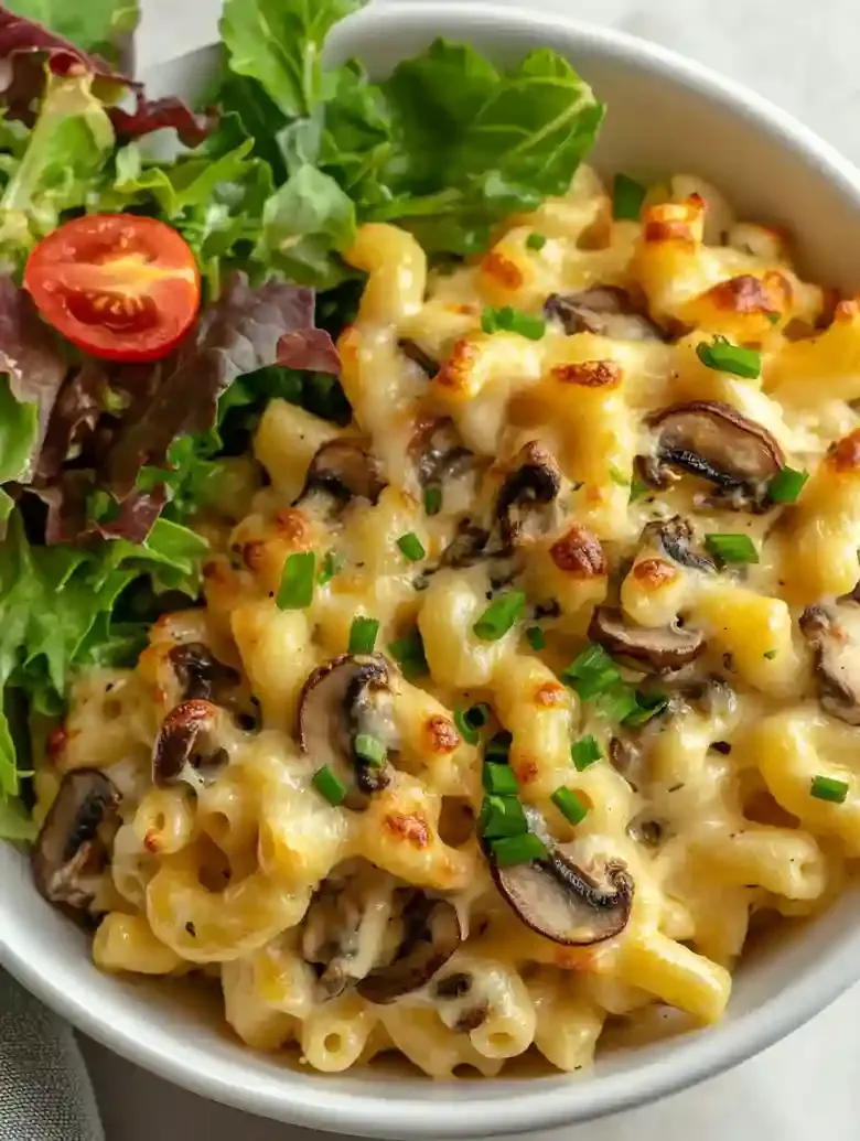 Garlic Mushroom Mac and Cheese Recipe
