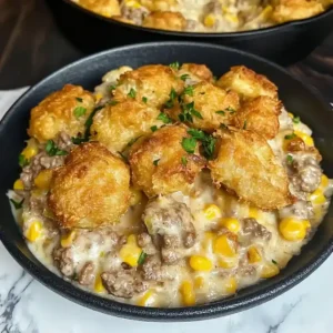 Ground Beef Cowboy Casserole Delight