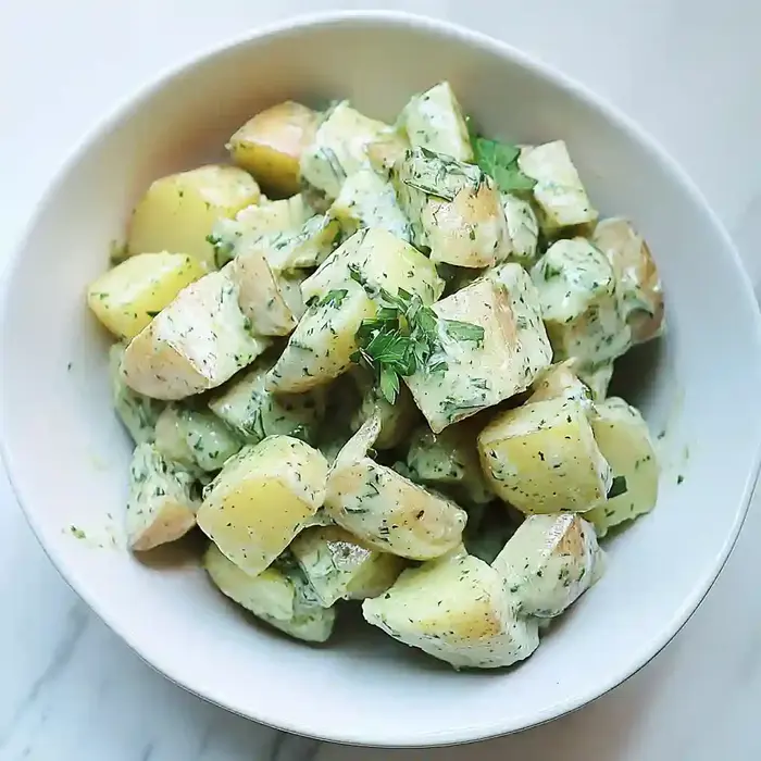 Herbed Tahini Potato Salad