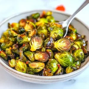 Honey Sriracha Brussels Sprouts