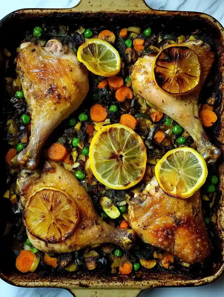 Italian Herb Chicken and Spring Vegetables