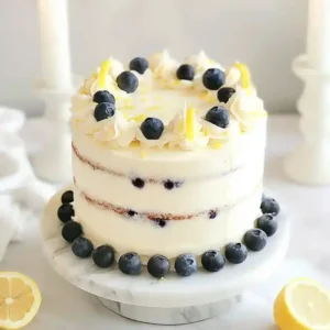 Lemon Blueberry Cake