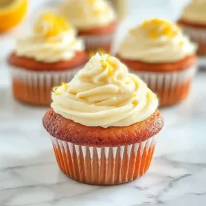 Lemon Cupcakes with Elderflower