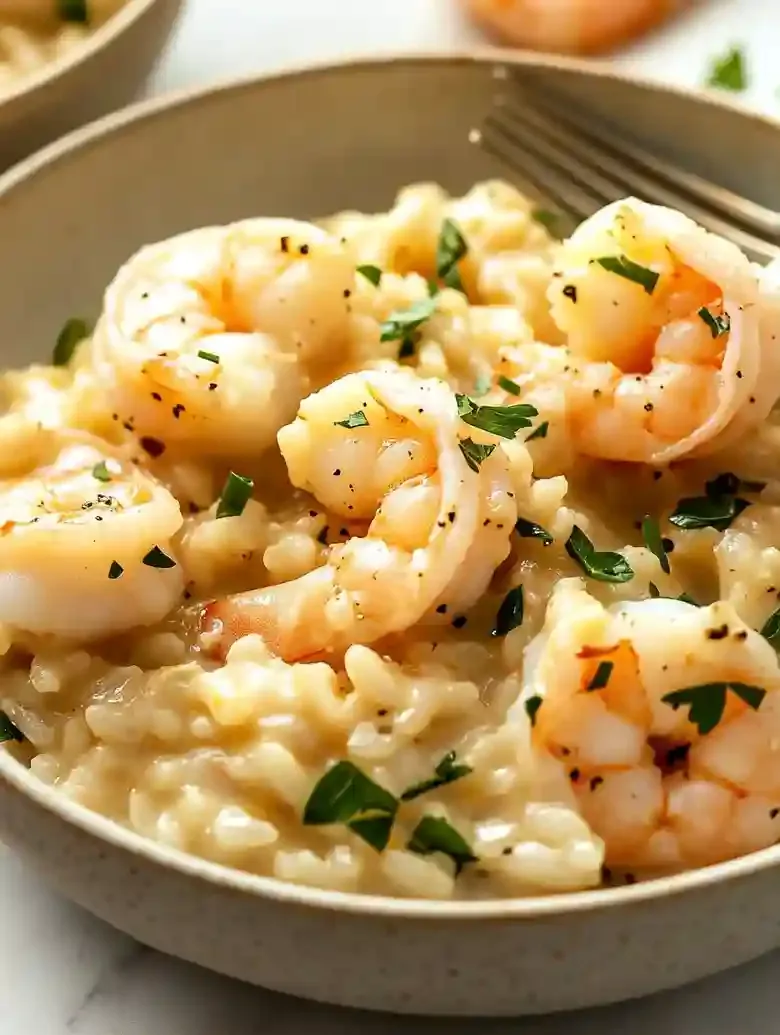 Lemon Garlic Shrimp Risotto Recipe