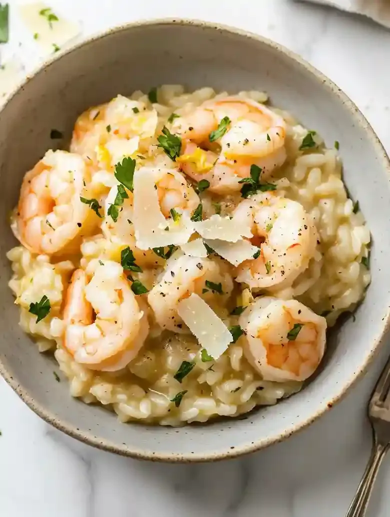 Lemon Garlic Shrimp Risotto Recipe
