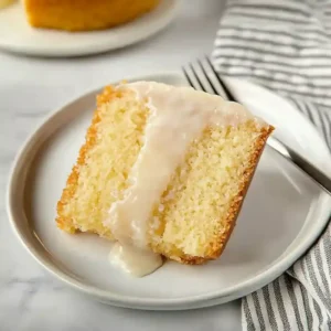 Lemon Pound Cake with Limoncello Icing