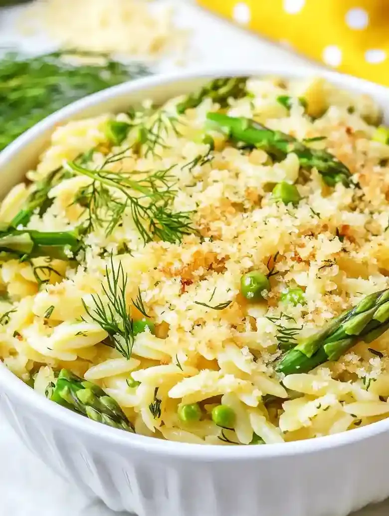 Lemony Orzo With Asparagus Spring Appetizers