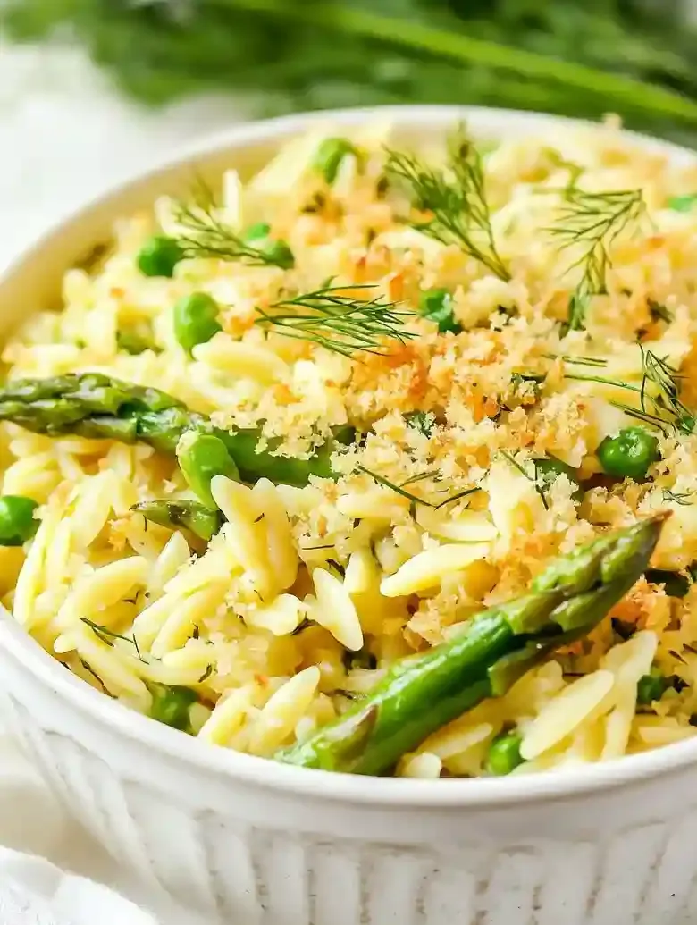 Lemony Orzo With Asparagus Spring Appetizers