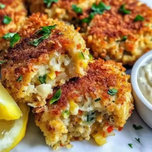 Lion's Mane Crab Cakes for Meatless Monday