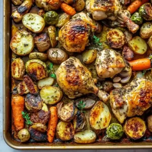 Maple Roasted Chicken and Root Vegetables