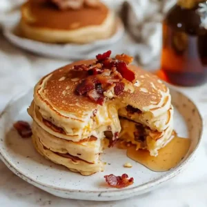 Pancake Grilled Cheese Delight