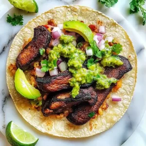 Portobello Tacos with Fresh Toppings