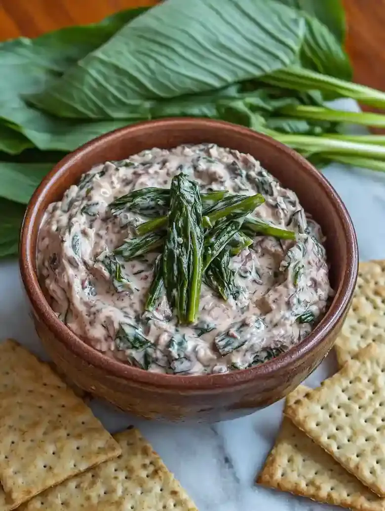 Ramp Dip for Spring Appetizers
