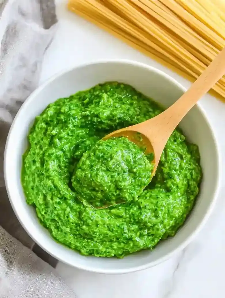 Ramp Pesto for Spring Pasta