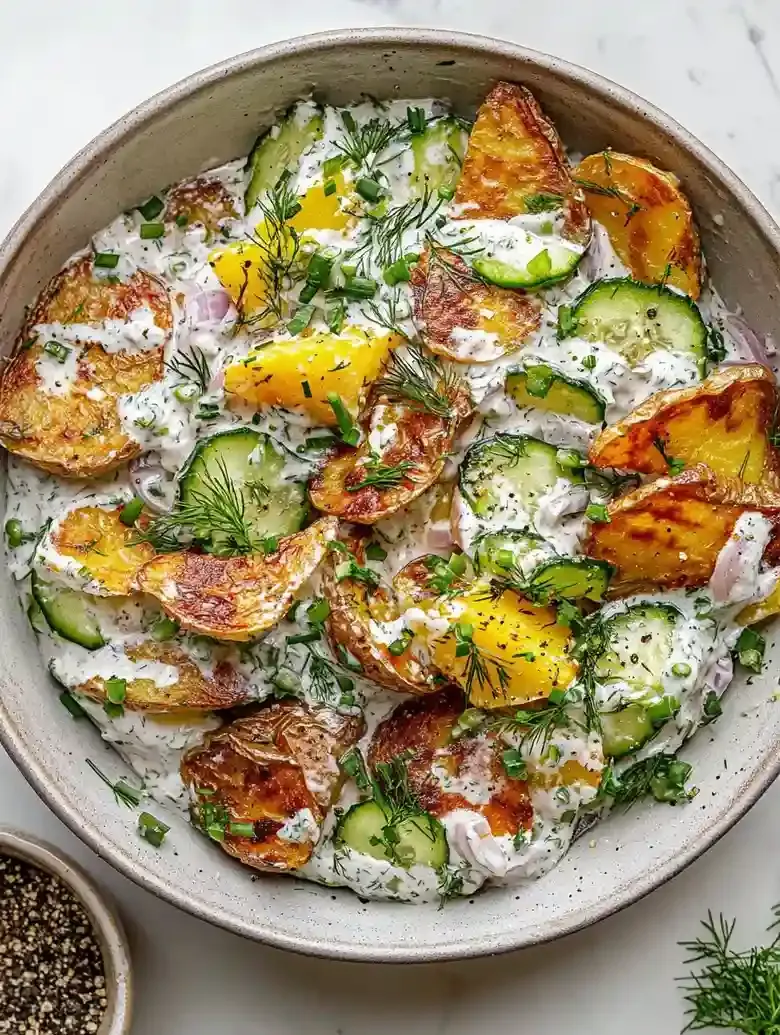 Smashed Potato Salad Recipe