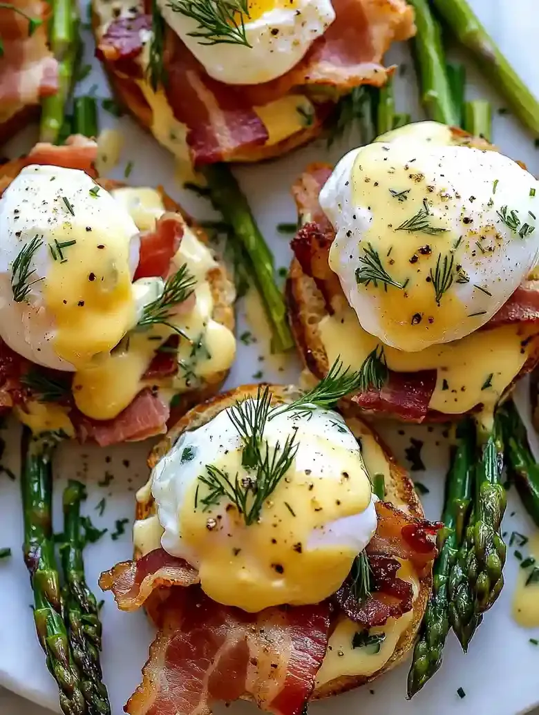 Smoked Salmon Eggs Benedict with Onion Recipes