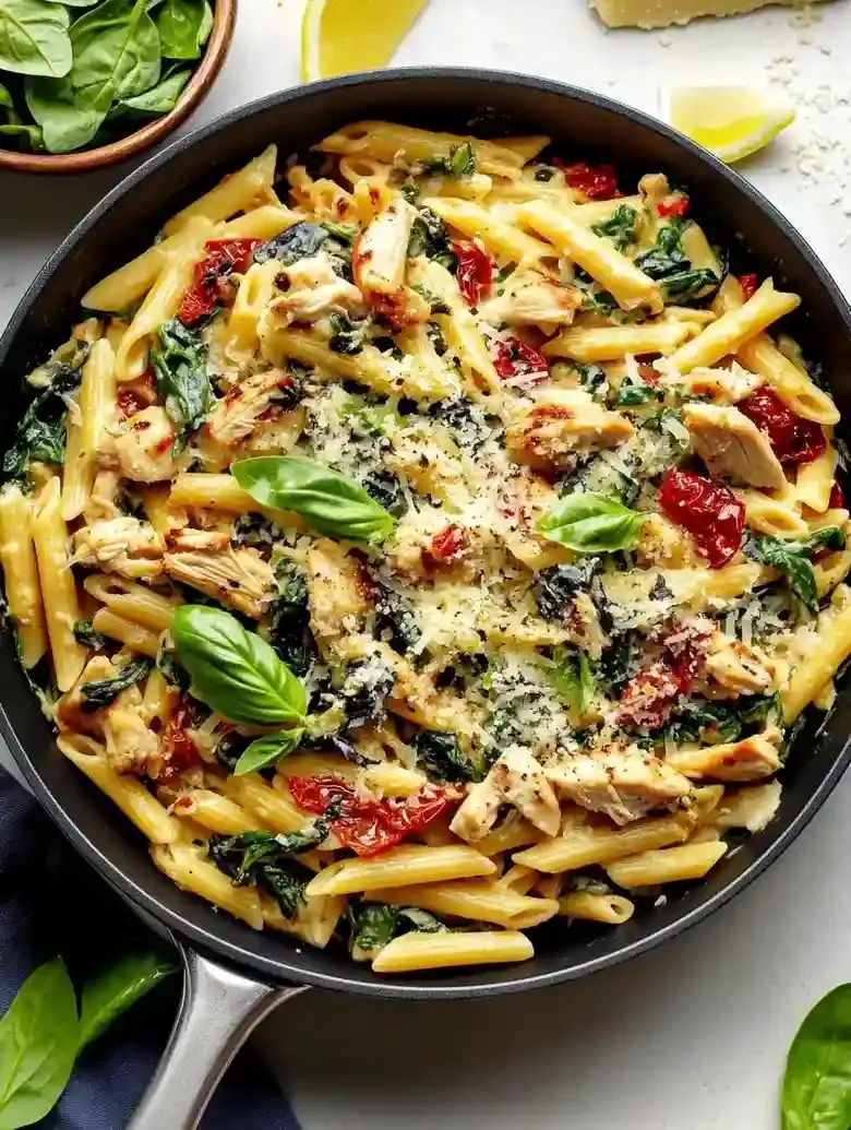 Spinach and Artichoke Pasta