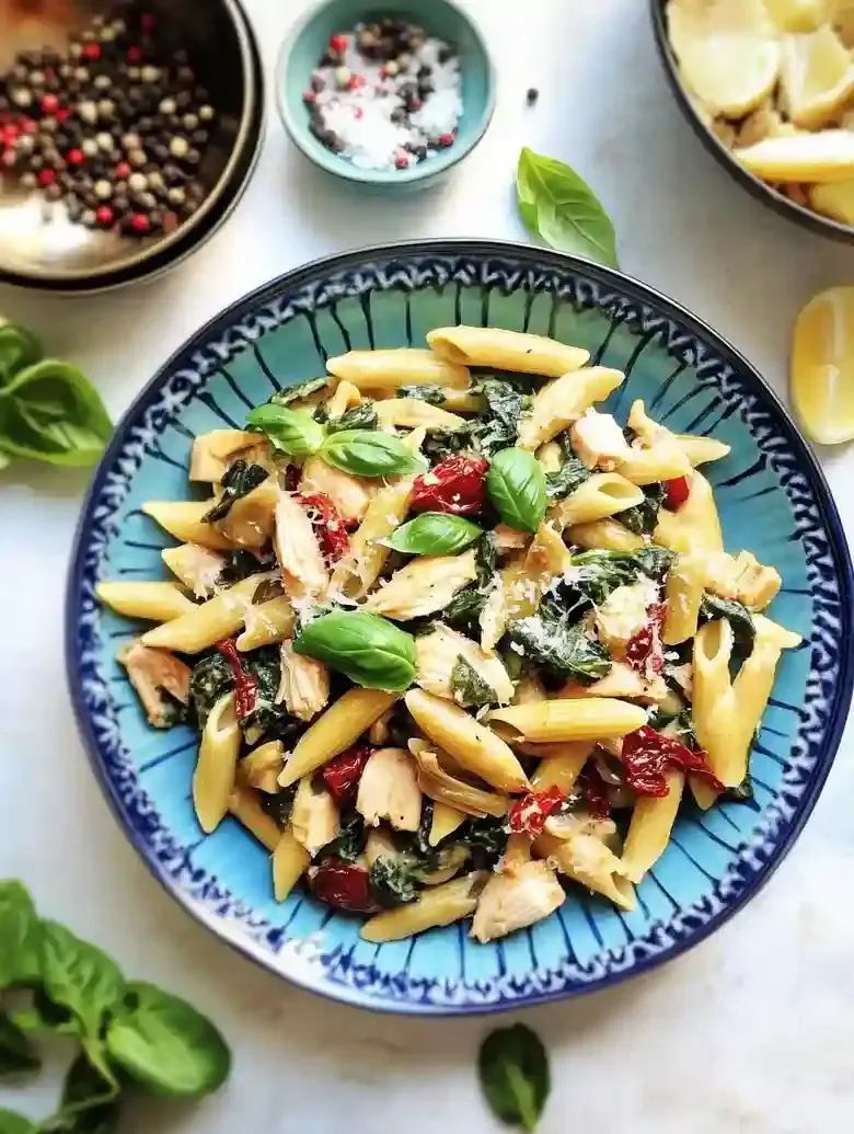 Spinach and Artichoke Pasta
