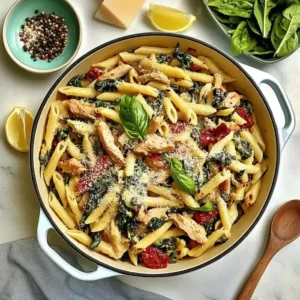 Spinach and Artichoke Pasta