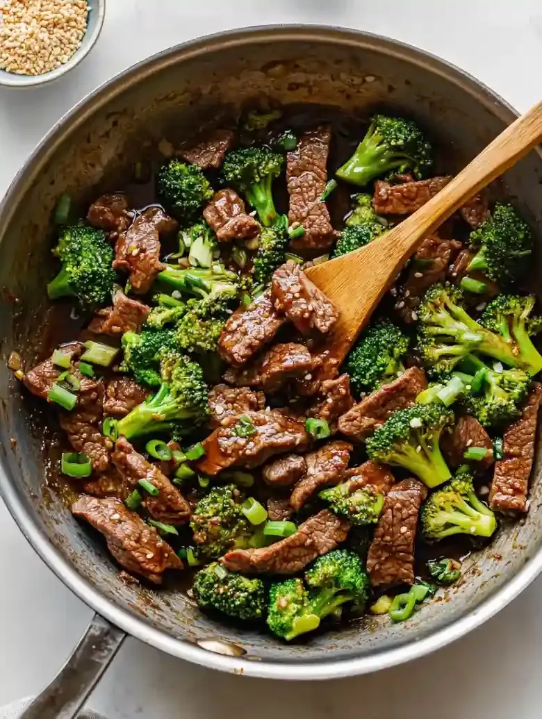 Stir Fried Broccoli Beef for Dinner