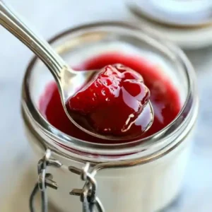 Strawberry Panna Cotta