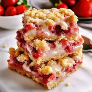 Strawberry Shortcake Bars