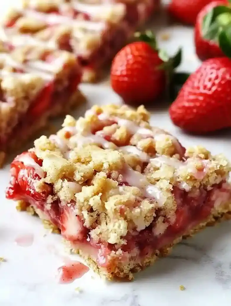 Strawberry Shortcake Bars