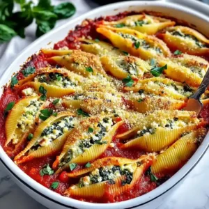 Stuffed Shells with Spinach and Ricotta