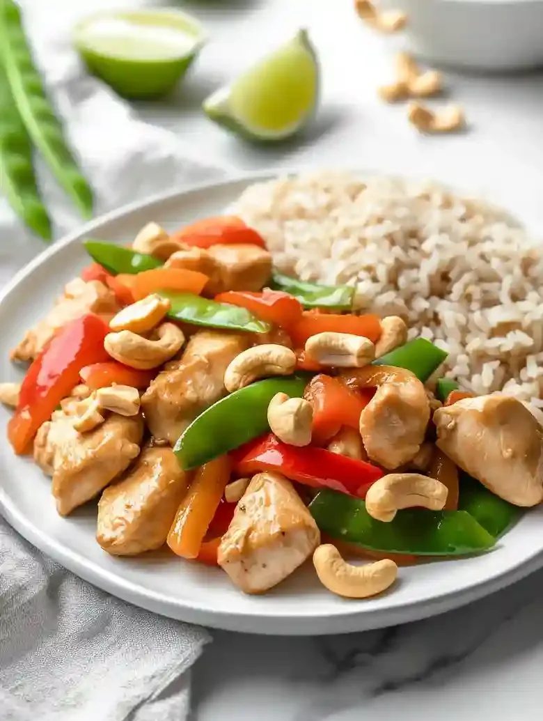 Teriyaki Chicken Stir Fry with Snap Peas