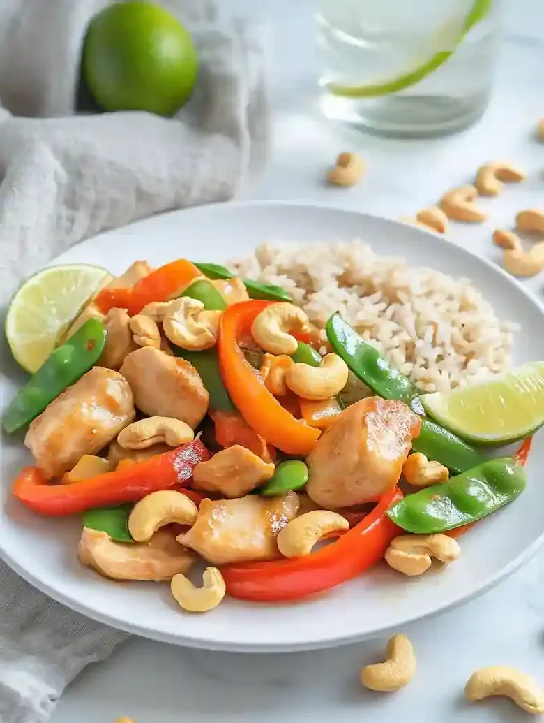 Teriyaki Chicken Stir Fry with Snap Peas