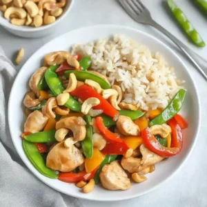 Teriyaki Chicken Stir Fry with Snap Peas