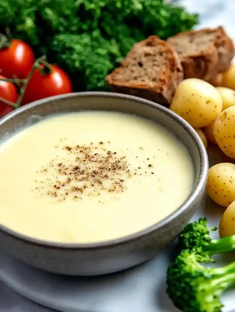 Three Cheese Fondue