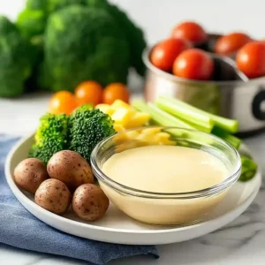 Three Cheese Fondue