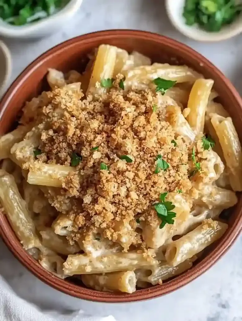Vegan French Onion Pasta Recipe