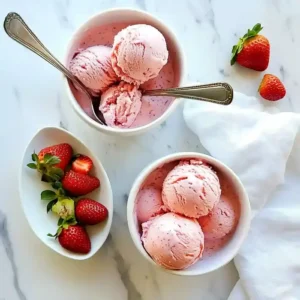 Vegan Strawberry Coconut Milk Ice Cream