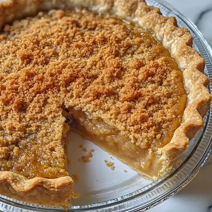 Amish Oatmeal Pie Recipe