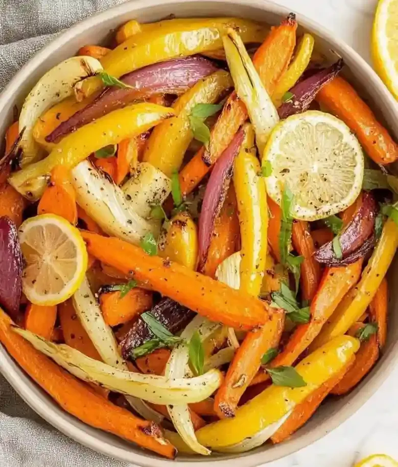 Aromatic Roasted Carrots and Fennel