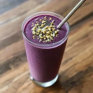 Blueberry Cashew Butter Smoothie Recipe