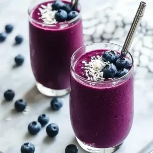 Blueberry Cauliflower Smoothie Recipe