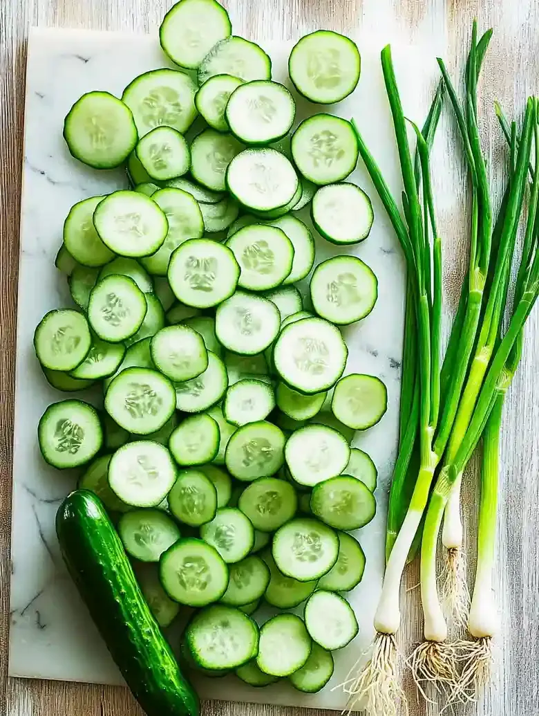 California Roll Cucumber Salad