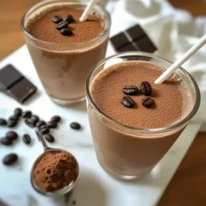 Chocolate Coffee Protein Shake Recipe