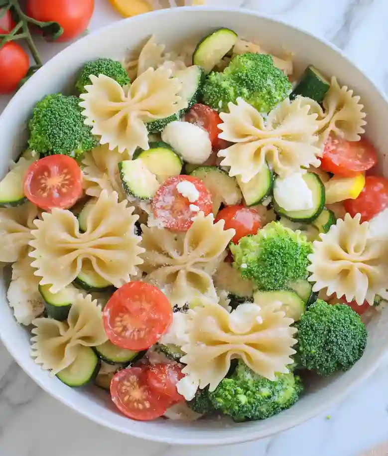 Colorful Bow Tie Pasta Salad
