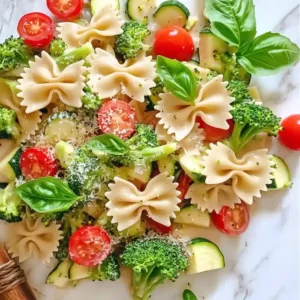 Colorful Bow Tie Pasta Salad